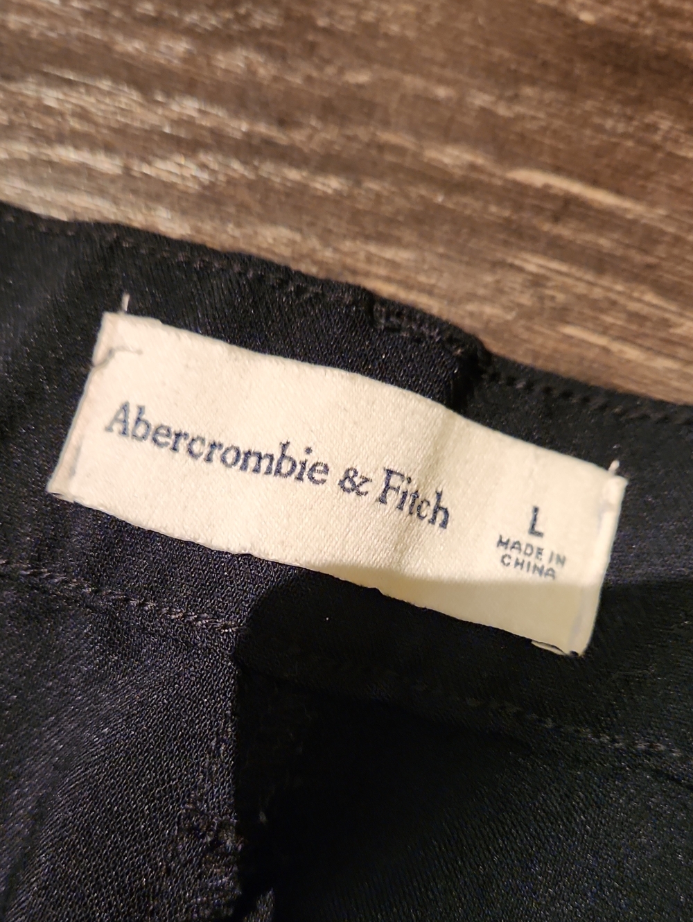 ❤️ ABERCROMBIE & FITCH QUINN TAILORED HIGH RISE STRAIGHT LEG TROUSERS / PANTS, L - Picture 5 of 9